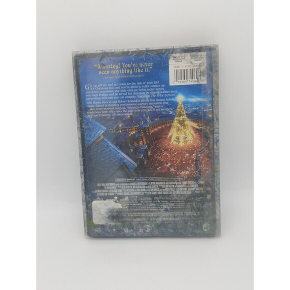 The Polar Express Christmas DVD Widescreen With Case & Pretty Decorative Sleeve - Picture 3 of 9